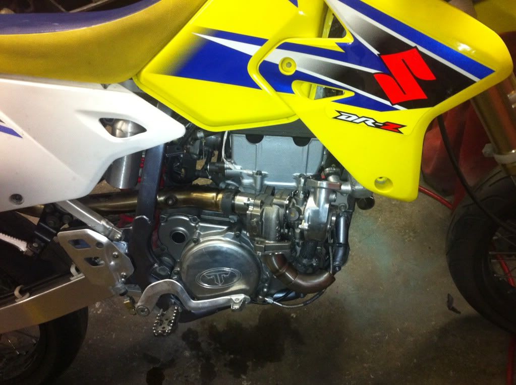 my drz400sm turbo build