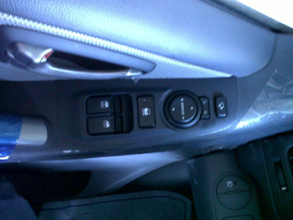 Controls for Electronic retractable mirrors and windows