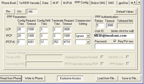 Tema: Configuracion QPST Moto Roi X