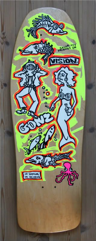 Vision Mark Gonzales Coloring Board