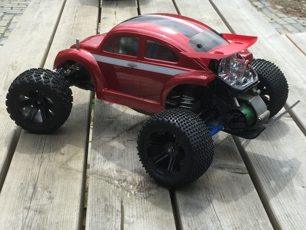 rustler baja bug body