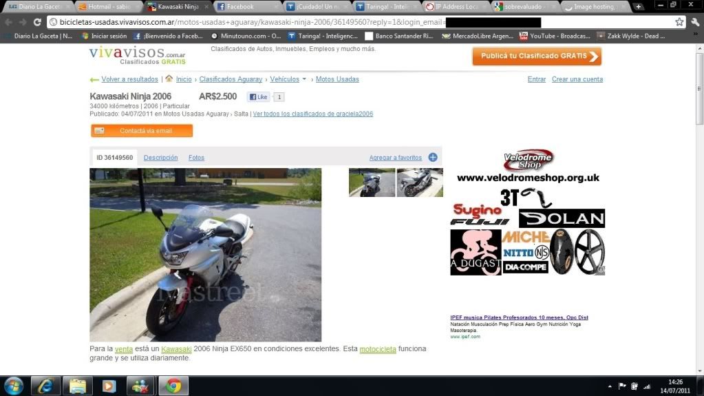Me Quisieron Timar en Compra de Moto por Internet Me Quisieron Timar en Compra de Moto por Internet