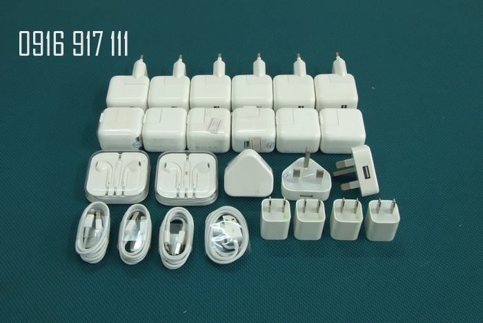 Sạc, cáp, tai nghe iPhone, iPad chính hãng Aplpe. Bao test, bảo hành 1 đổi 1 - 1