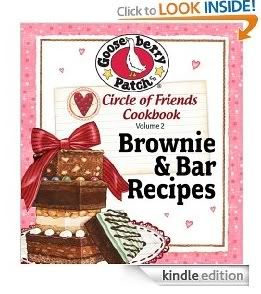 gooseberry patch brownie and bar recipes cookbook