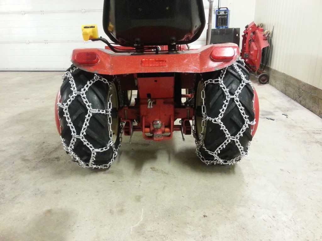 Ag tires vs. chains Wheel Horse Tractors RedSquare Wheel Horse Forum