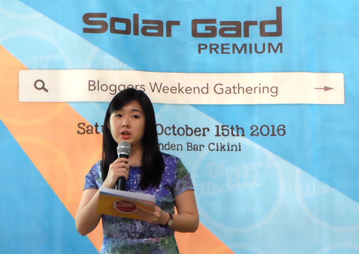 Bu Athalia dari Solar Gard Premium menjelaskan tentang Isu kaca film