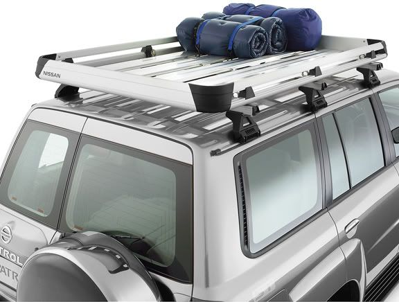 Alloy roof rack nissan patrol #2