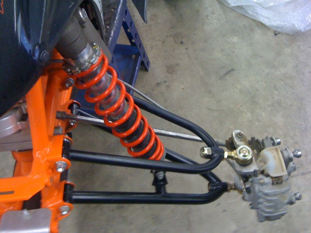 Honda TRX 450R A Arms +2 Chromoly Fully Adjustable Alba Racing Warranty