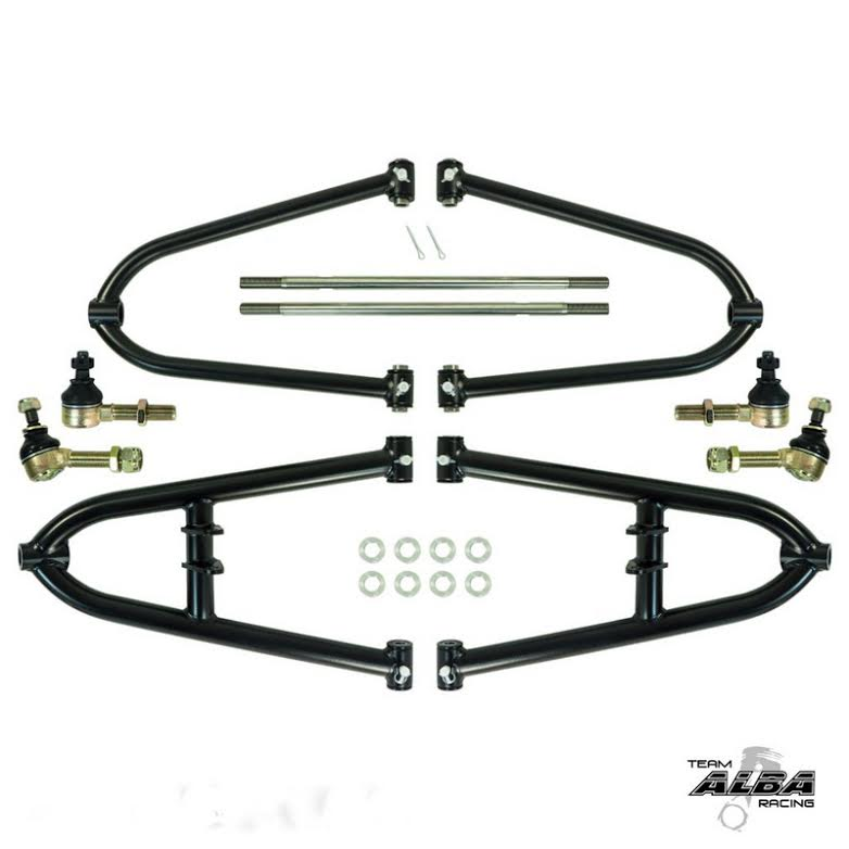 Honda TRX 450R A Arms +2 Chromoly Fully Adjustable Alba Racing Warranty