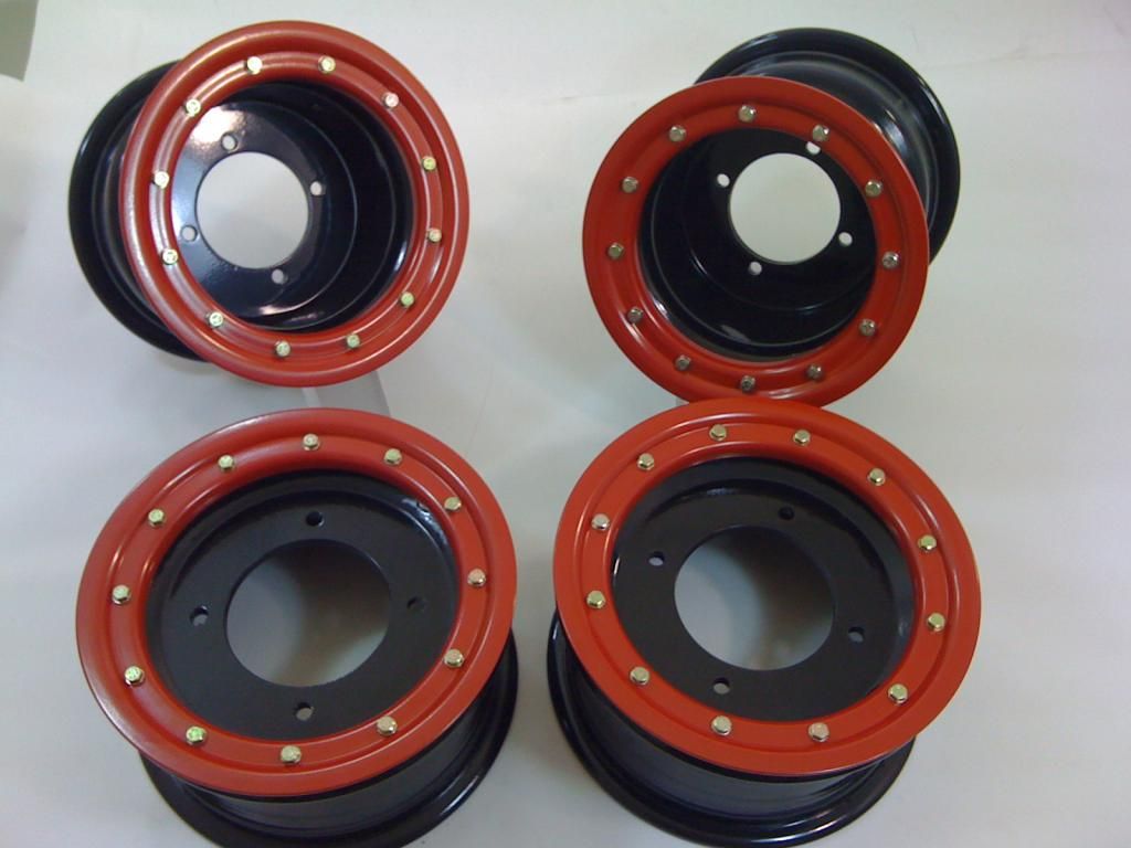 TRX 450R 400EX Front Wheels Rear wheels Beadlock 10x5 and 9x8 Alba Racing BR 32 eBay