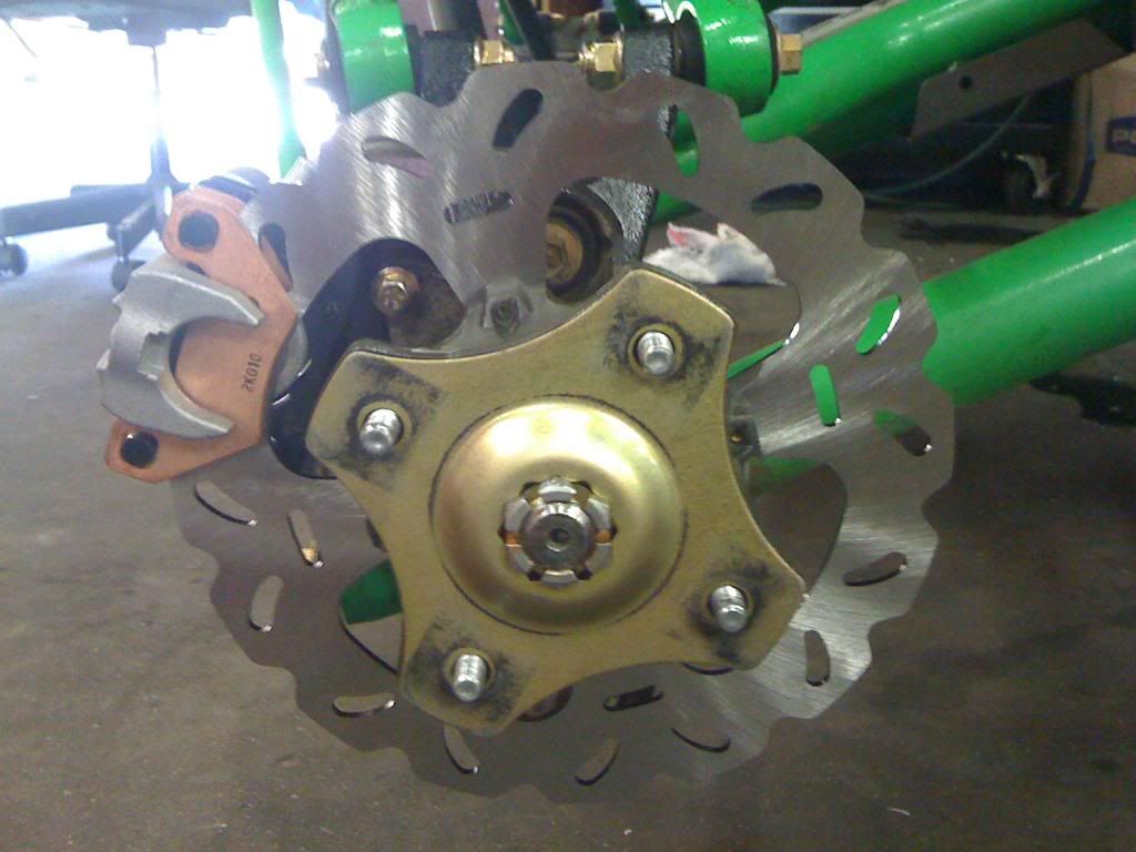 Arctic Cat Wildcat 1000 Brake Disc Rotor Upgrade Kit Front & Rear Alba