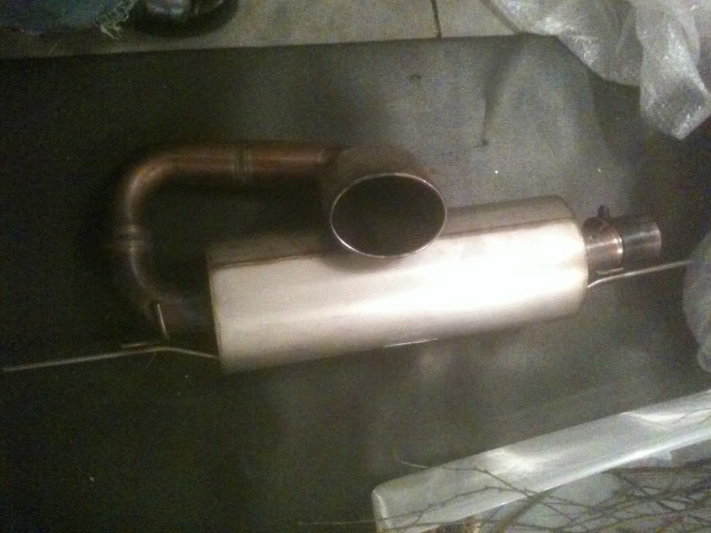 Exige Stage 3 Exhaust (LOTAC05450) and OEM Exige S IC/Tubes The Lotus