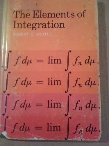 Elements of Integration by Robert G. Bartle