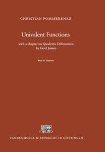 Univalent Functions. With a Chapter on Quadratic Differentials by Gerd Jensen