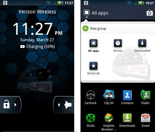 Android 2.3 for droid x and droid 2