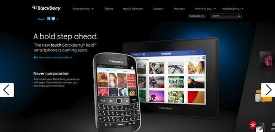 blackberry bold touch