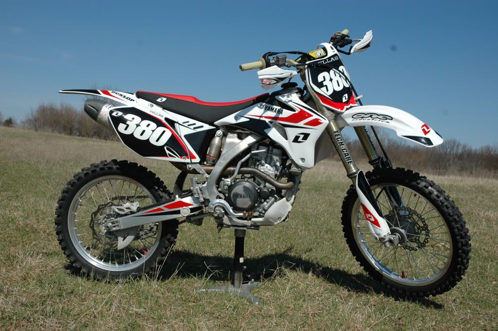 YZ250F White Graphics - WR/YZ 250F - ThumperTalk