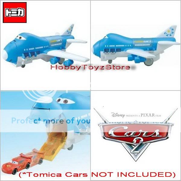 Tomica Disney Pixar CARS2 Action EVERETT Jet Turbo Loft  