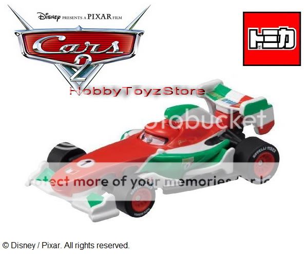 Tomica Disney Pixar CARS 2 C 17 Francesco Bernoulli  