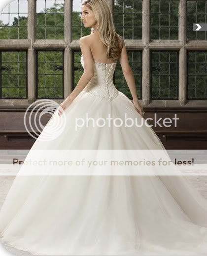 Stunning New Wedding Ball Prom Evening Dress Hot Bride Ball Gown 