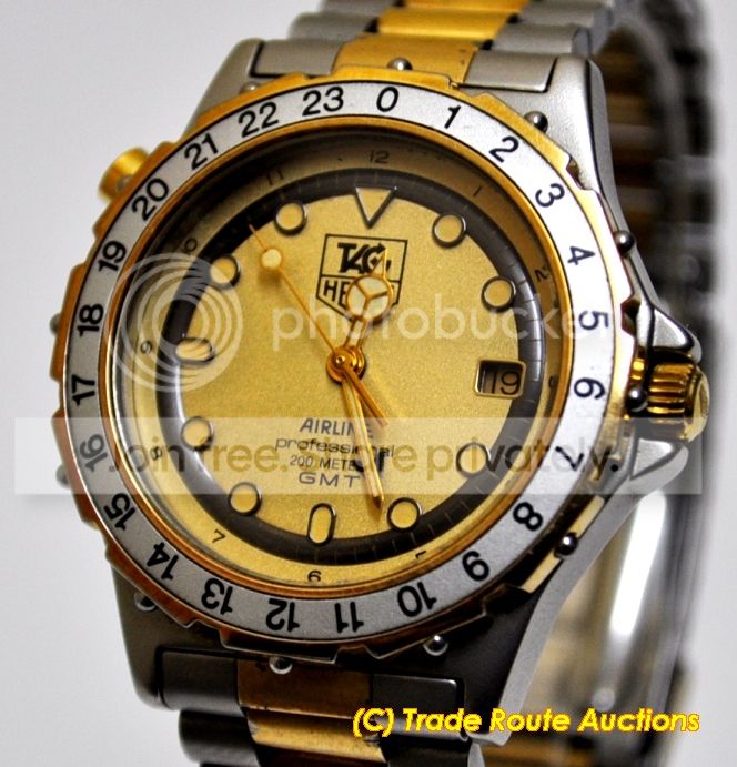 Rare & Collectible Watches - TAG Heuer AIRLINE PROFESSIONAL GMT Watch - Very rare - Highly 