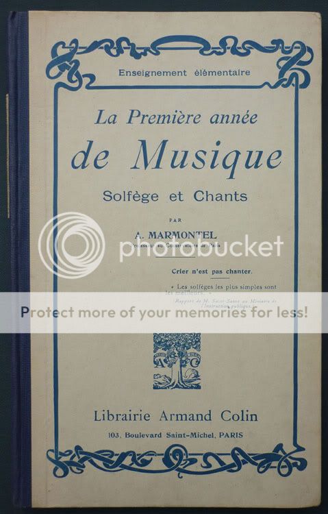 Détails Sur Marmontel La Premiere Annee De Musique Solfege Et Chants 1937 - 