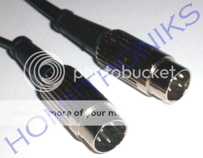 AUDIOPHILE 4 PIN DIN INTERCONNECT LEAD FOR QUAD GEAR  