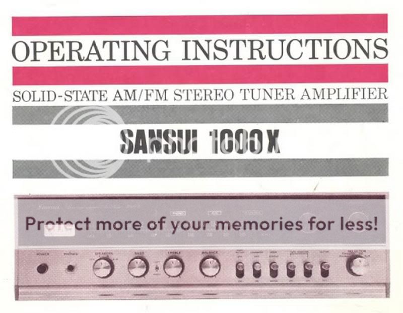 SANSUI HI FI AMPLIFIER AND OTHER MANUALS ON CD R  