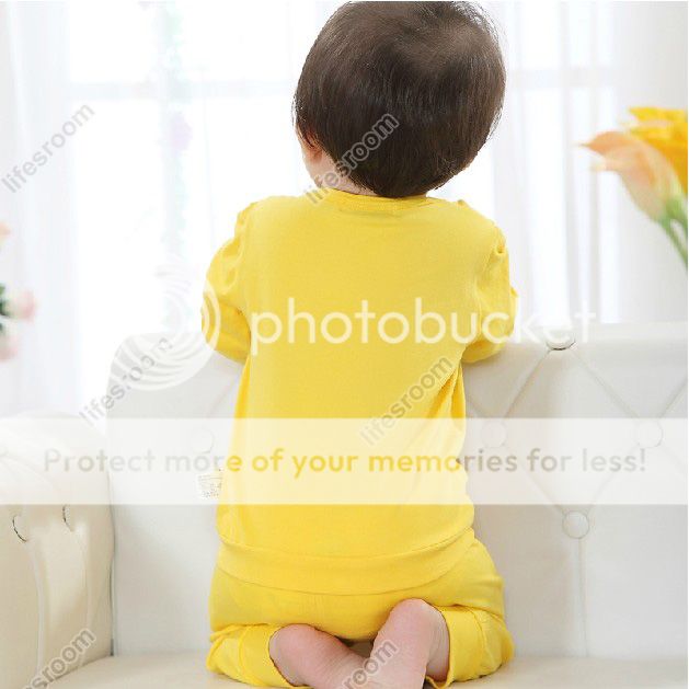 Baby Kid Toddler Boy Girl T Shirt Long Top Pants Outfit Outwear Suit Set Clothes