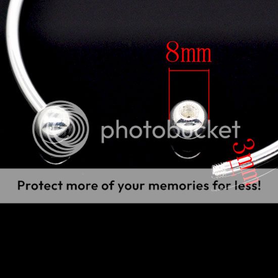 Pcs Silver Plated Smooth Bangle Bracelets Fit Charm Beads 17cm 