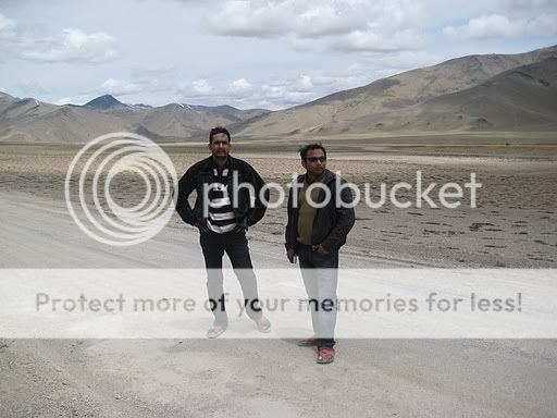 Dinesh and Gaurav enjoying at Morey plains :-)