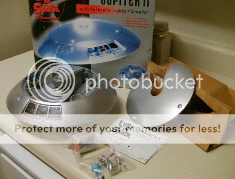  , inserts,bagged space pod and figurines, and original instructions